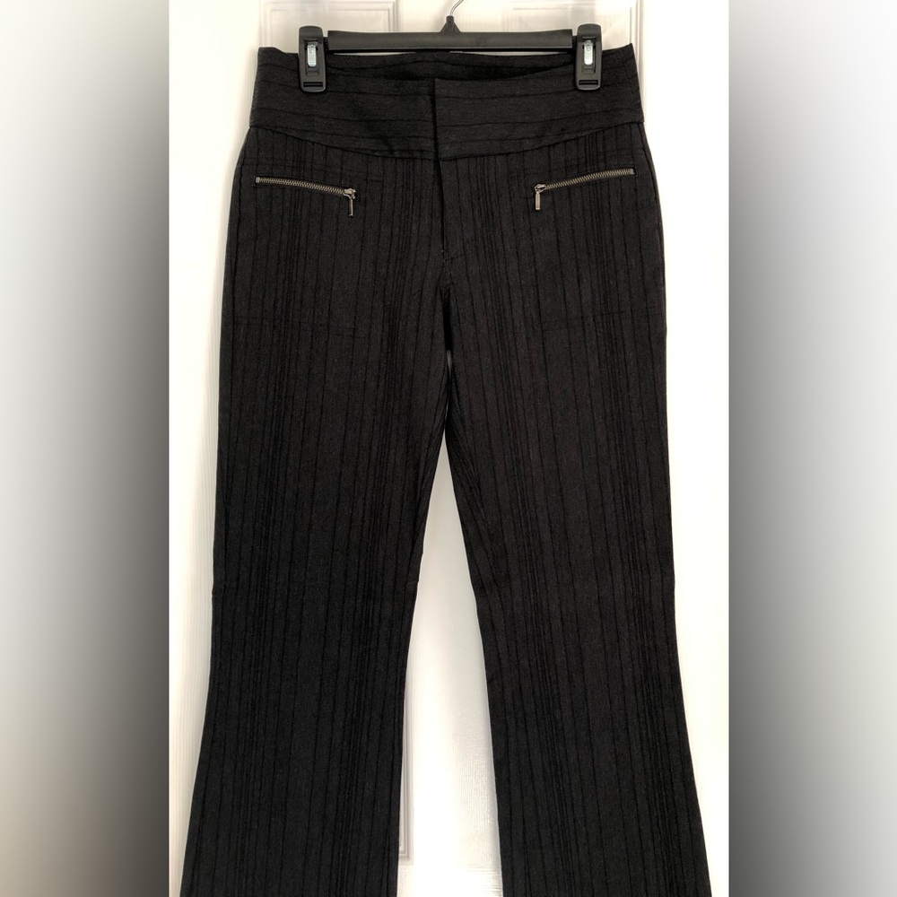 Ricki’s Women’s Striped Grey Dress Pants Size 6